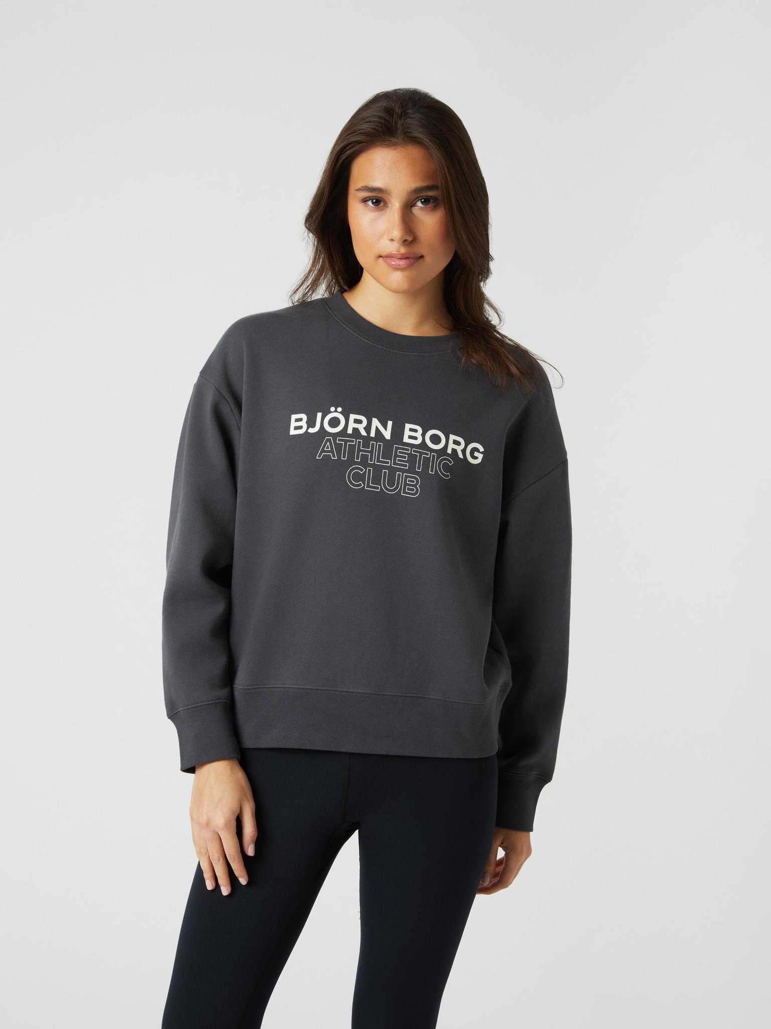 BJÖRN BORG Borg Boyfriend Crew Asphalt