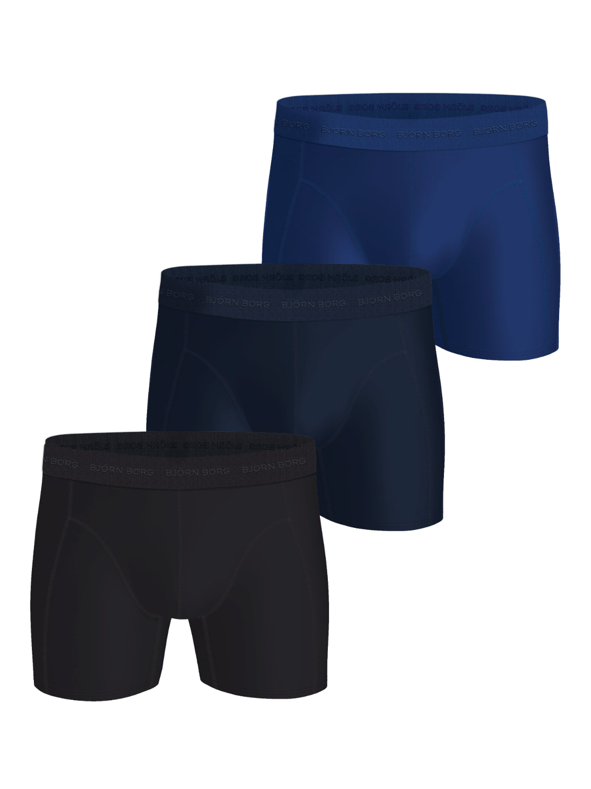 BJÖRN BORG Microfiber Boxer 3p Multipack 4