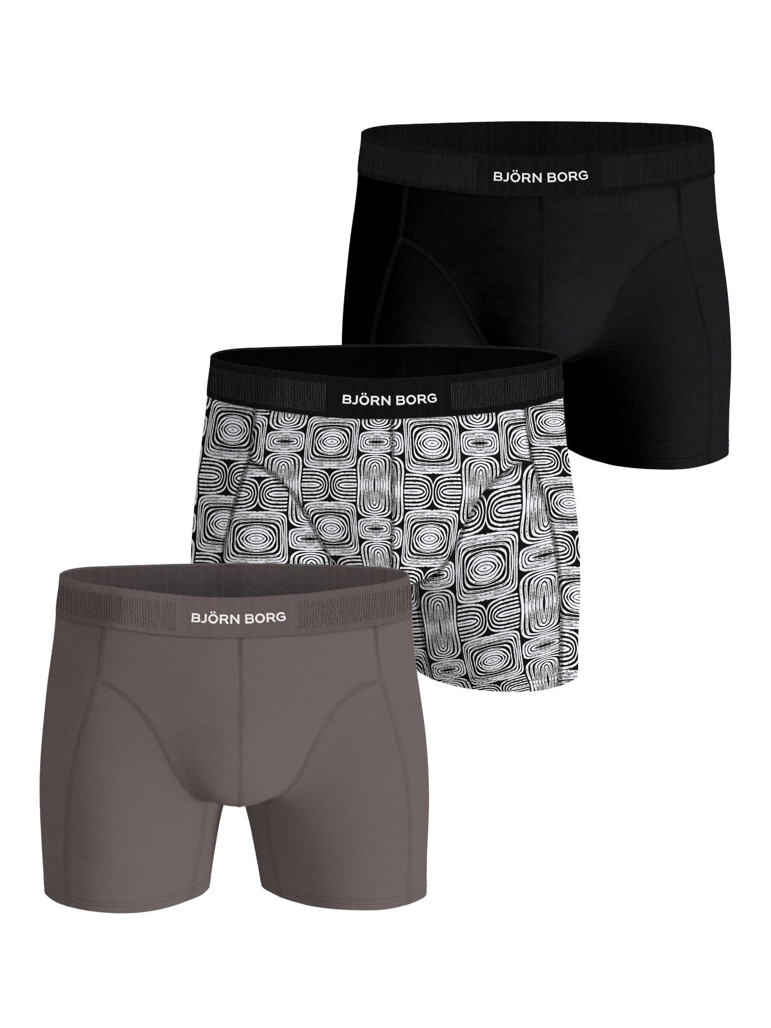 BJÖRN BORG Organic Cotton Stretch Boxer 3p Multipack 5
