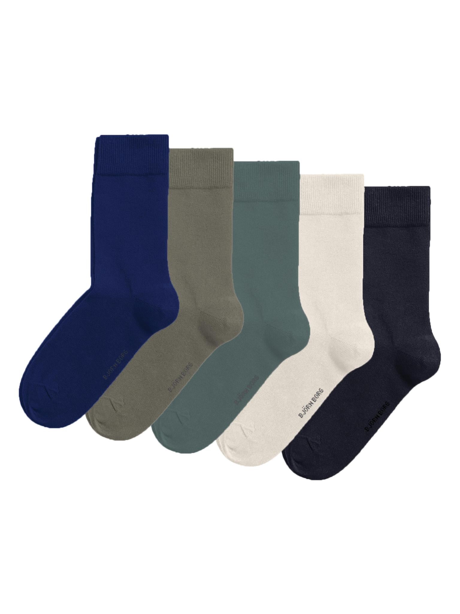 BJÖRN BORG Essential Ankle Sock 5p Multipack 1