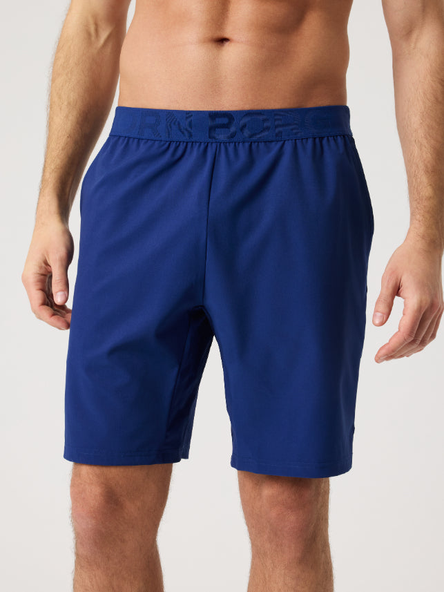 BJÖRN BORG Borg Athletic 9" Shorts Blue Depths