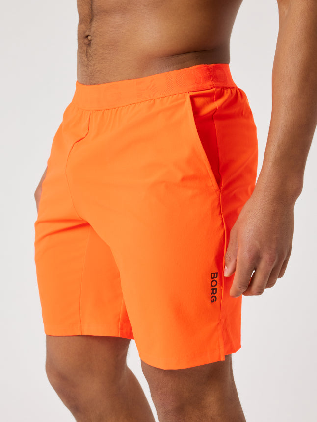 BJÖRN BORG Borg Athletic 9" Shorts Shocking Orange