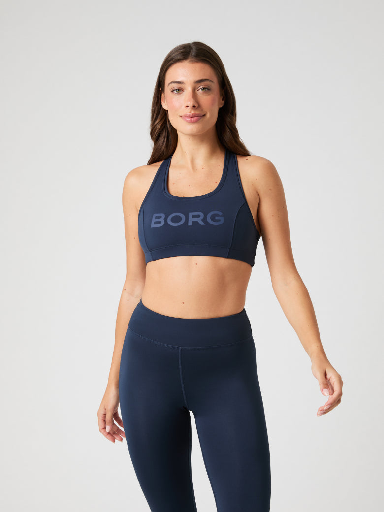 BJÖRN BORG Borg Mid Support Sports Bra Outerspace