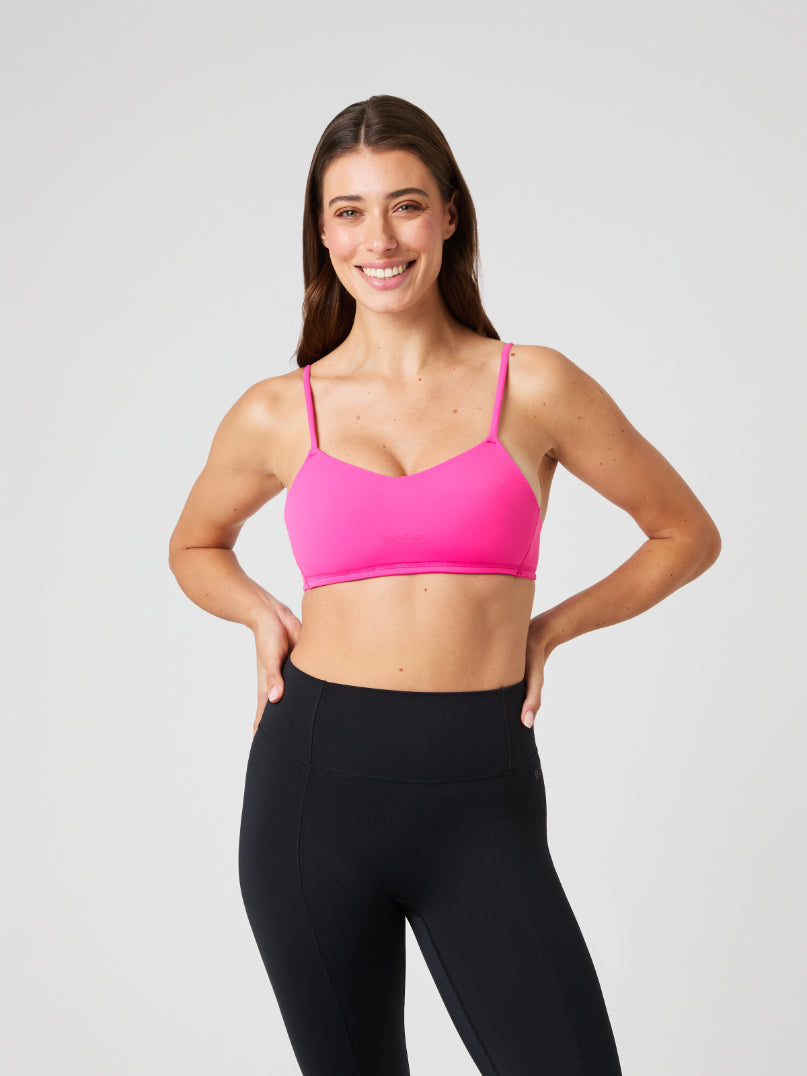 BJÖRN BORG Studio Soft Padded Bra Pink Glo
