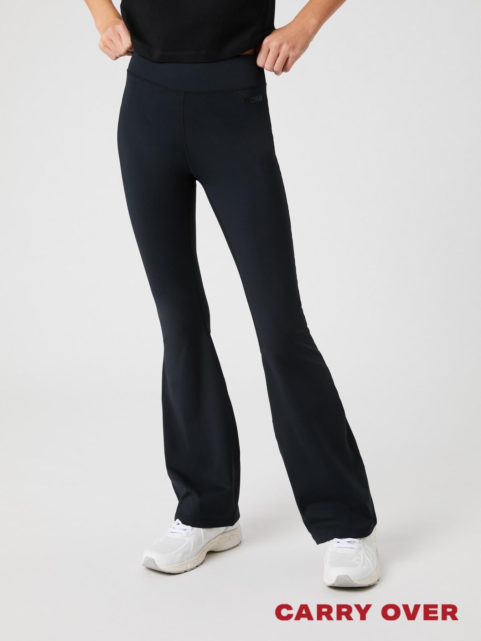 BJÖRN BORG Borg Flare Leggings Black Beauty