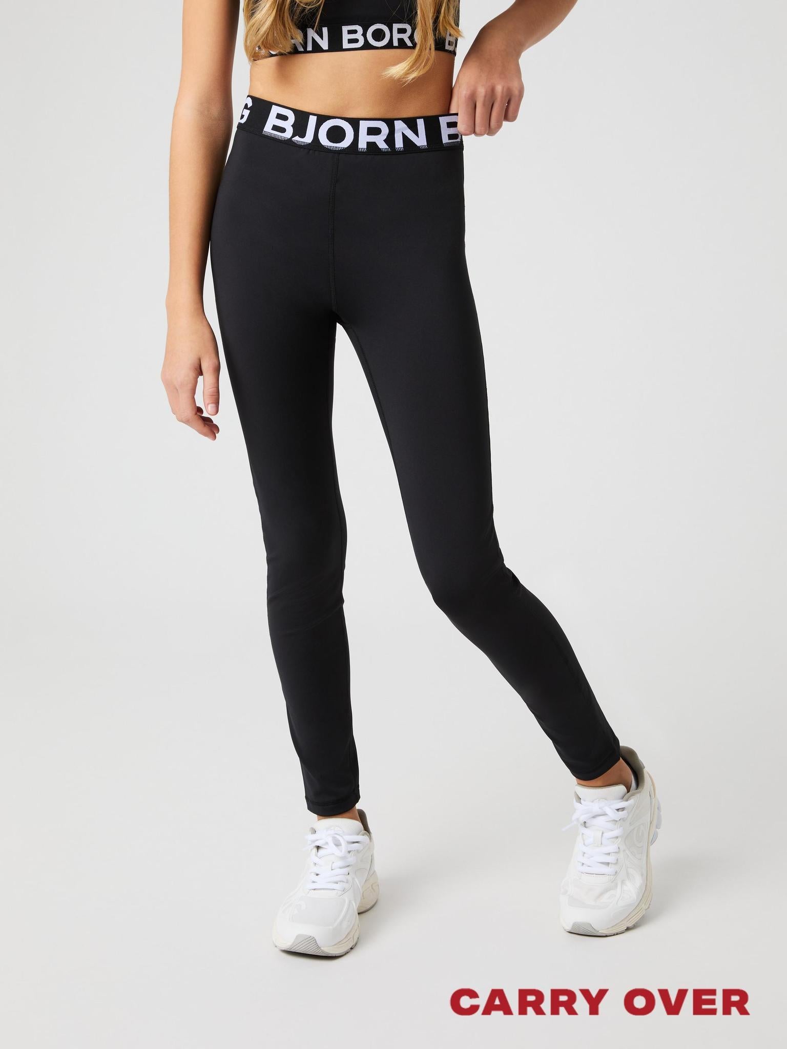BJÖRN BORG Borg Leggings Black Beauty