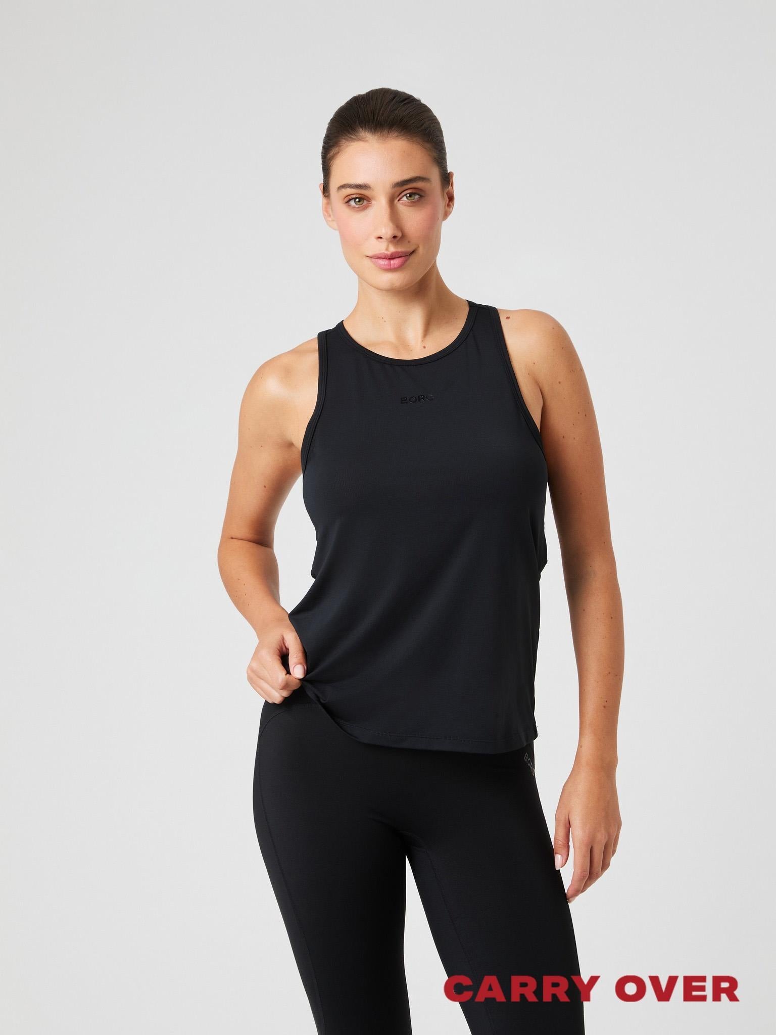 BJÖRN BORG Borg Sports Tank Top Black Beauty