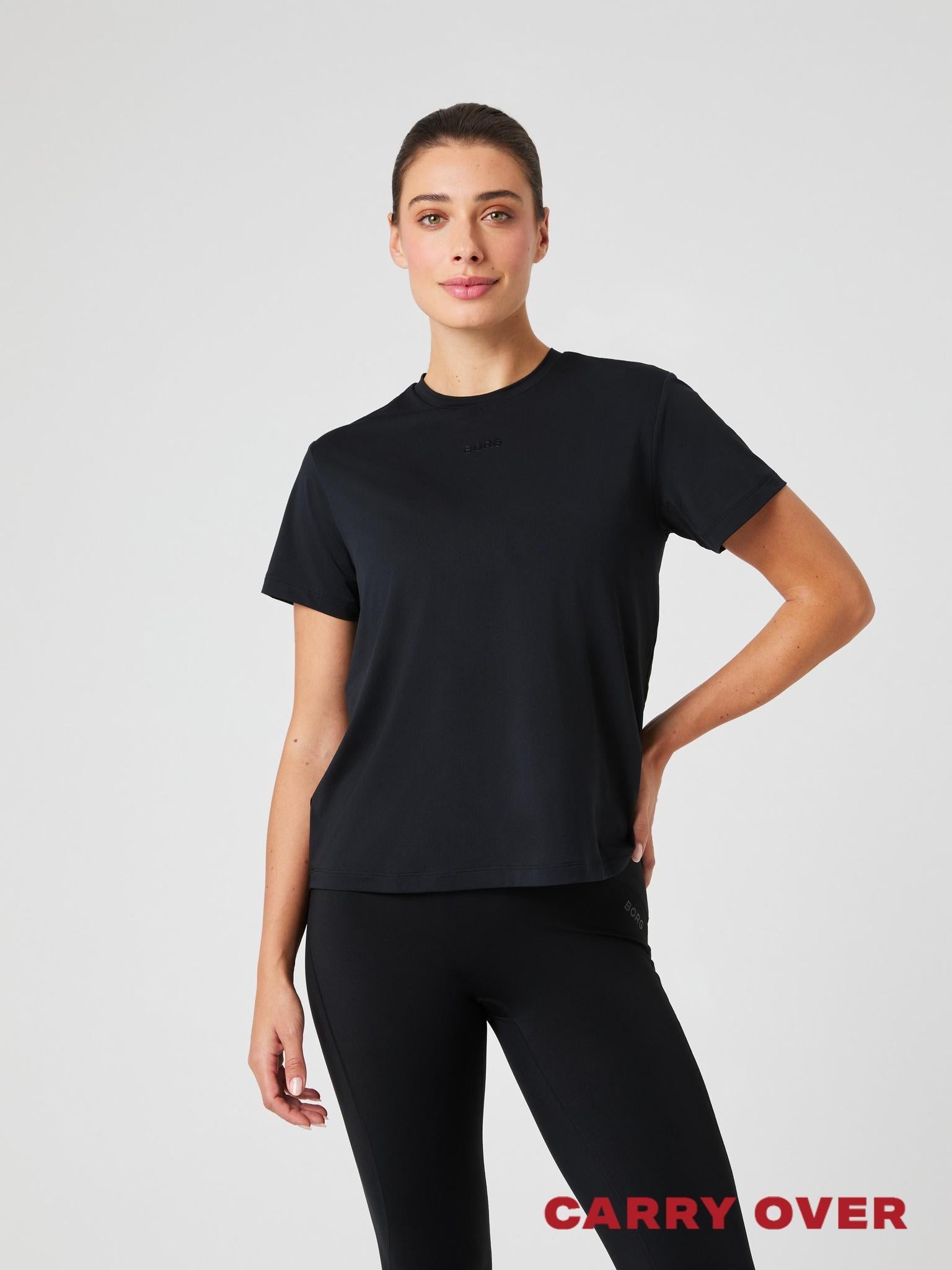 BJÖRN BORG Borg Sports T-shirt Black Beauty