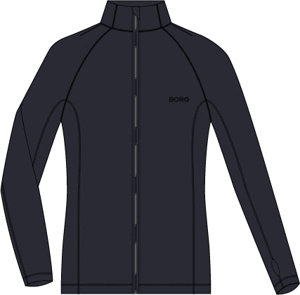 BJÖRN BORG Borg Full Zip Midlayer Night Sky
