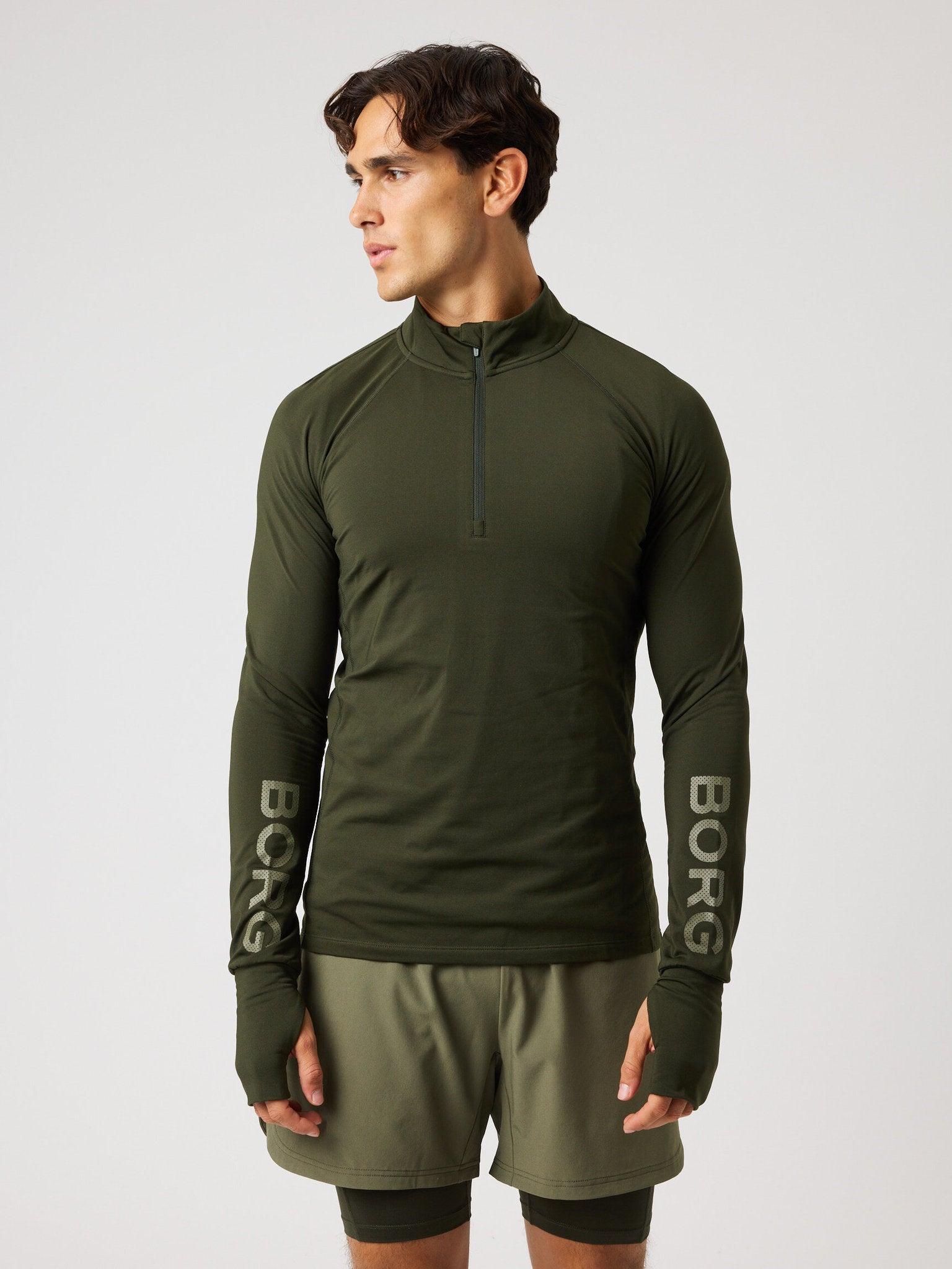 BJÖRN BORG Borg Midlayer Half Zip Rosin