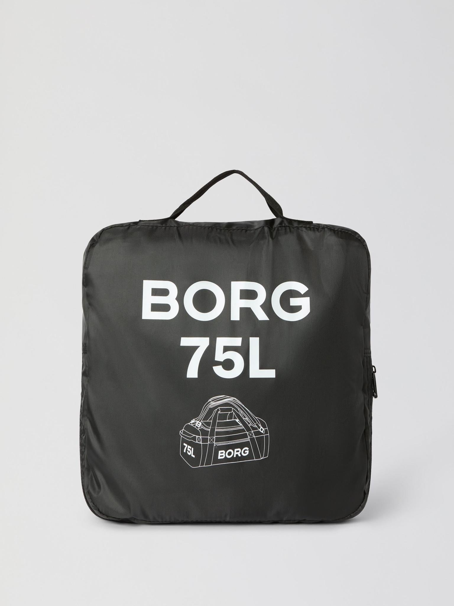 BJÖRN BORG Borg Duffle Bag 75l Black Beauty