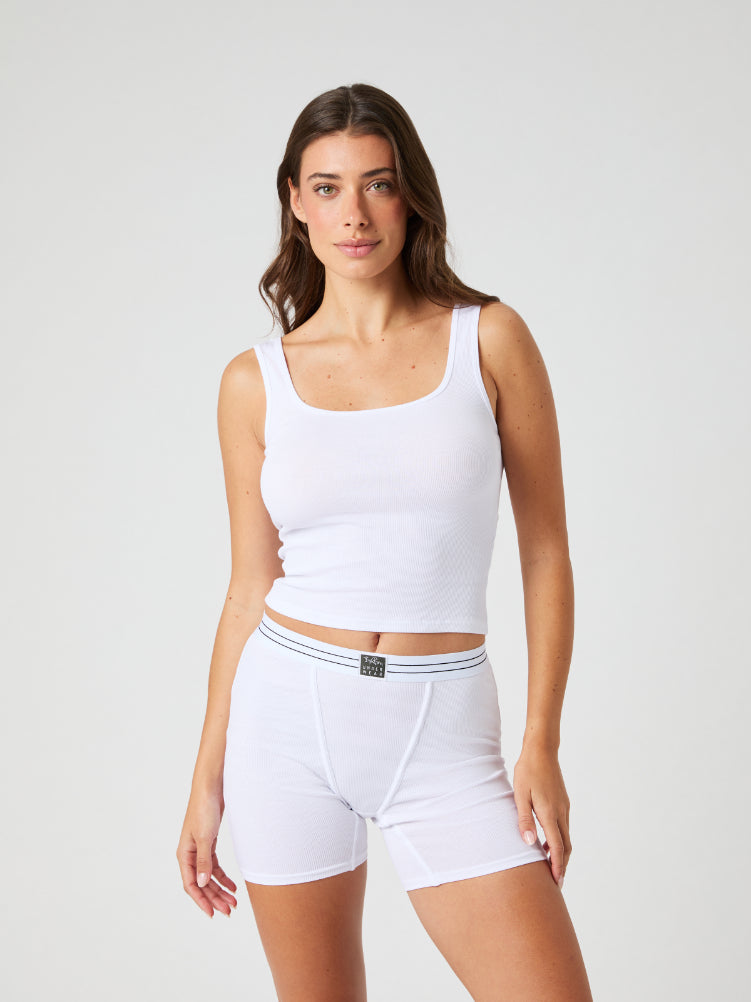 BJÖRN BORG Original Rib Tank Brilliant White