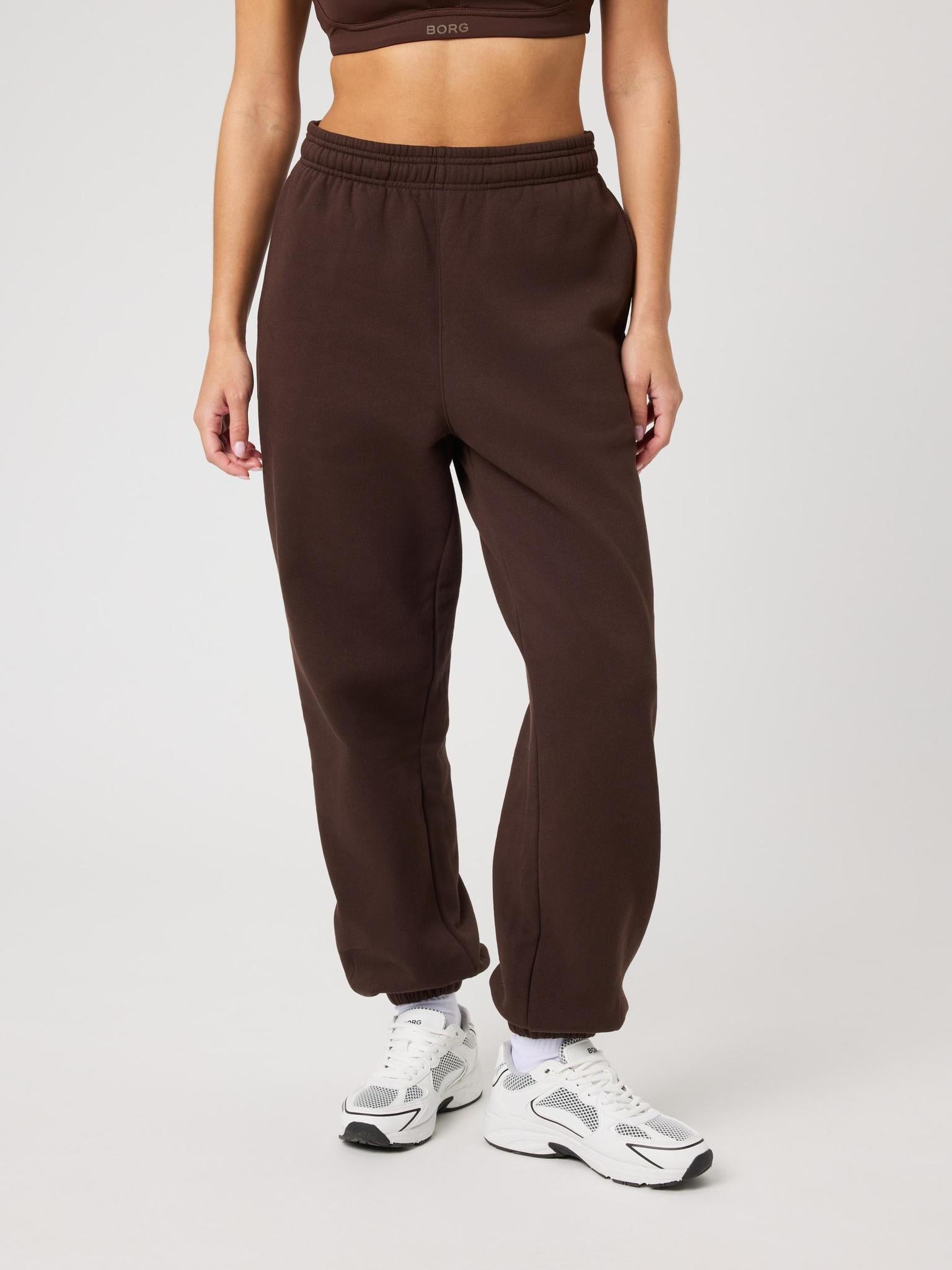 BJÖRN BORG Studio Oversized Sweatpants Coffee Bean