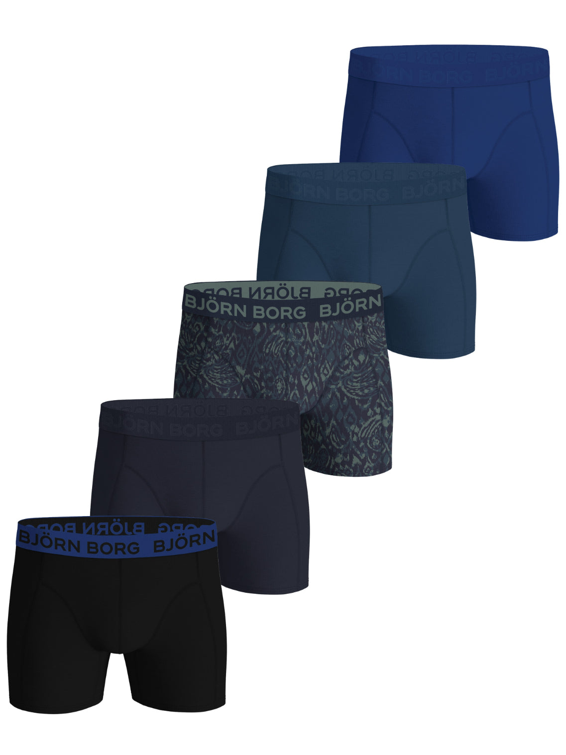 BJÖRN BORG Cotton Stretch Boxer 5p Multipack 2