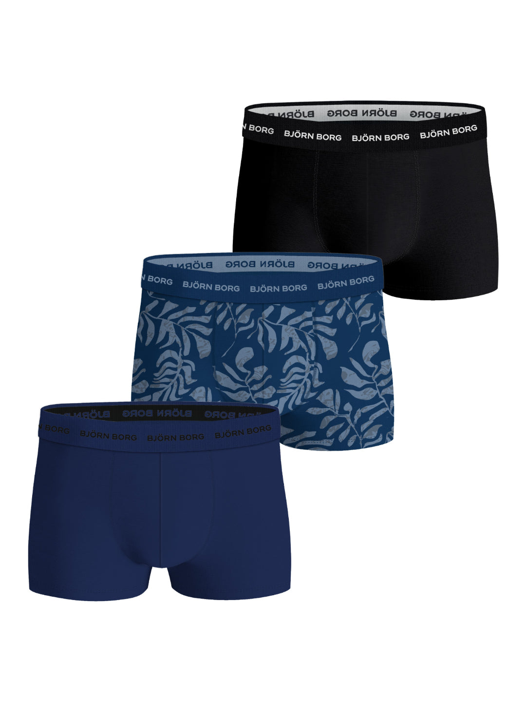 BJÖRN BORG Cotton Stretch Trunk 3p Multipack 1
