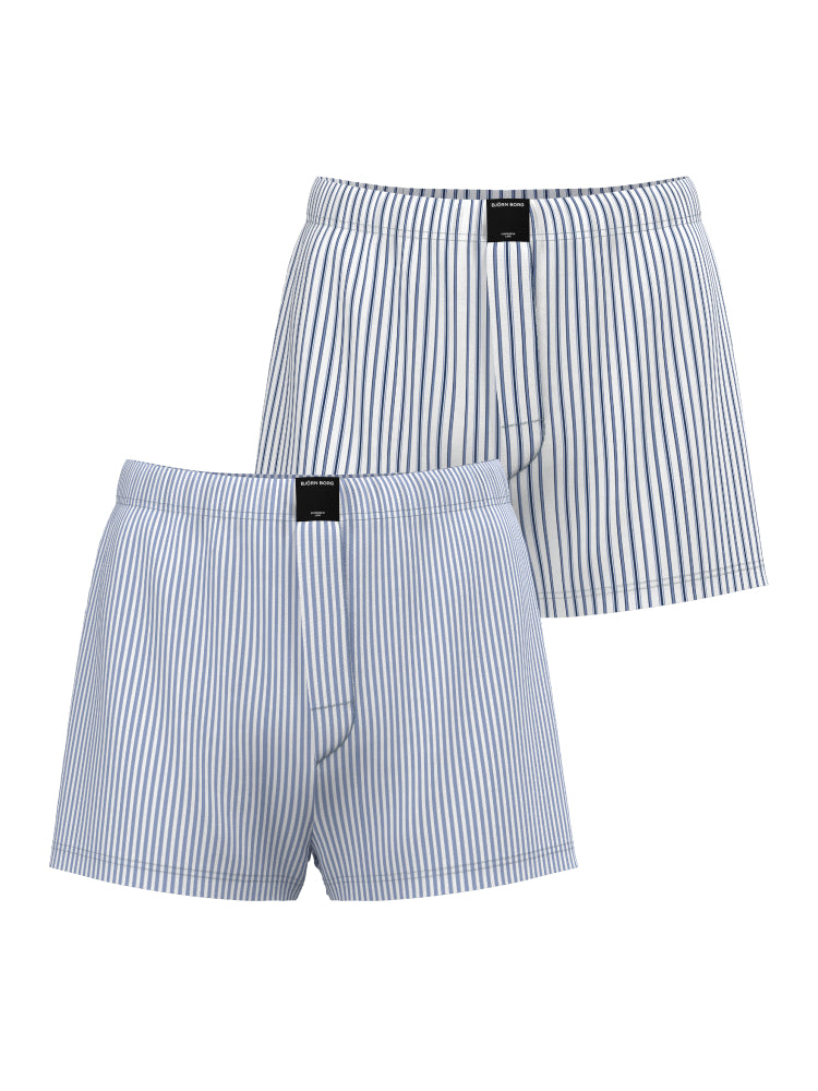 BJÖRN BORG Cotton Stretch Woven Boxer Shorts 2p Multipack 1