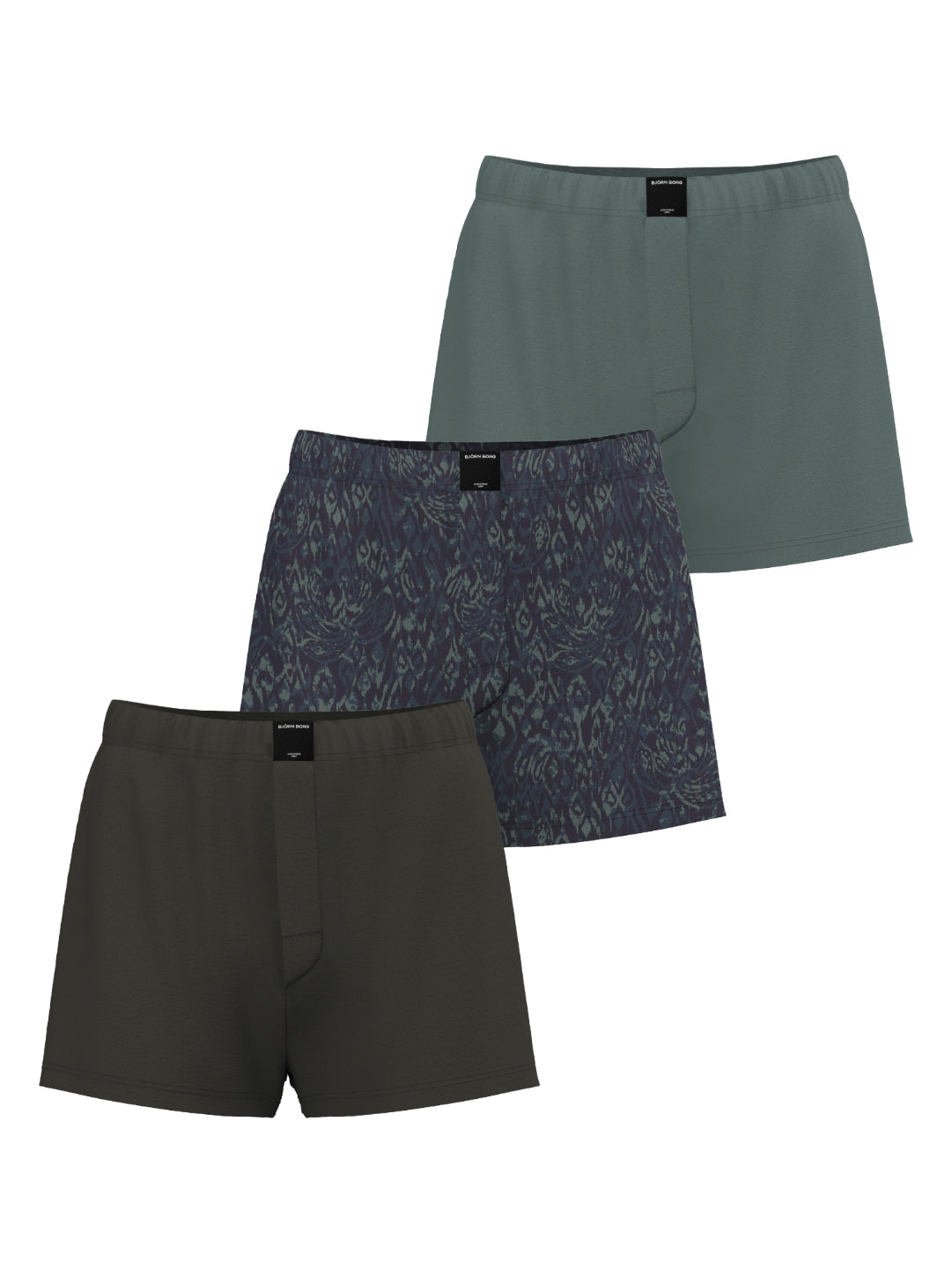 BJÖRN BORG Cotton Stretch Jersey Boxer Shorts 3p Multipack 1