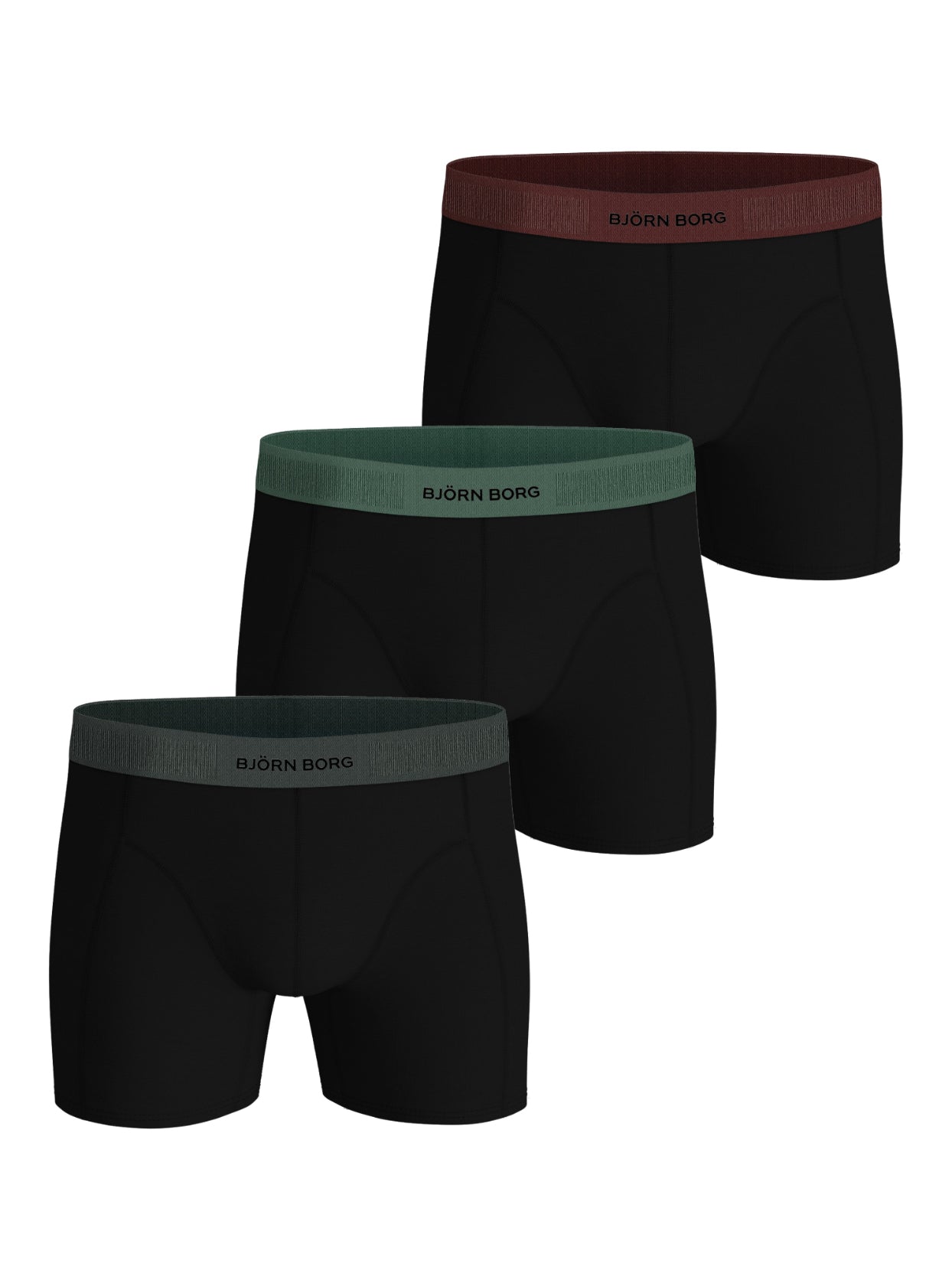BJÖRN BORG Organic Cotton Stretch Boxer 3p Multipack 1