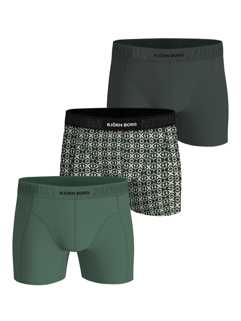 BJÖRN BORG Organic Cotton Stretch Boxer 3p Multipack 4