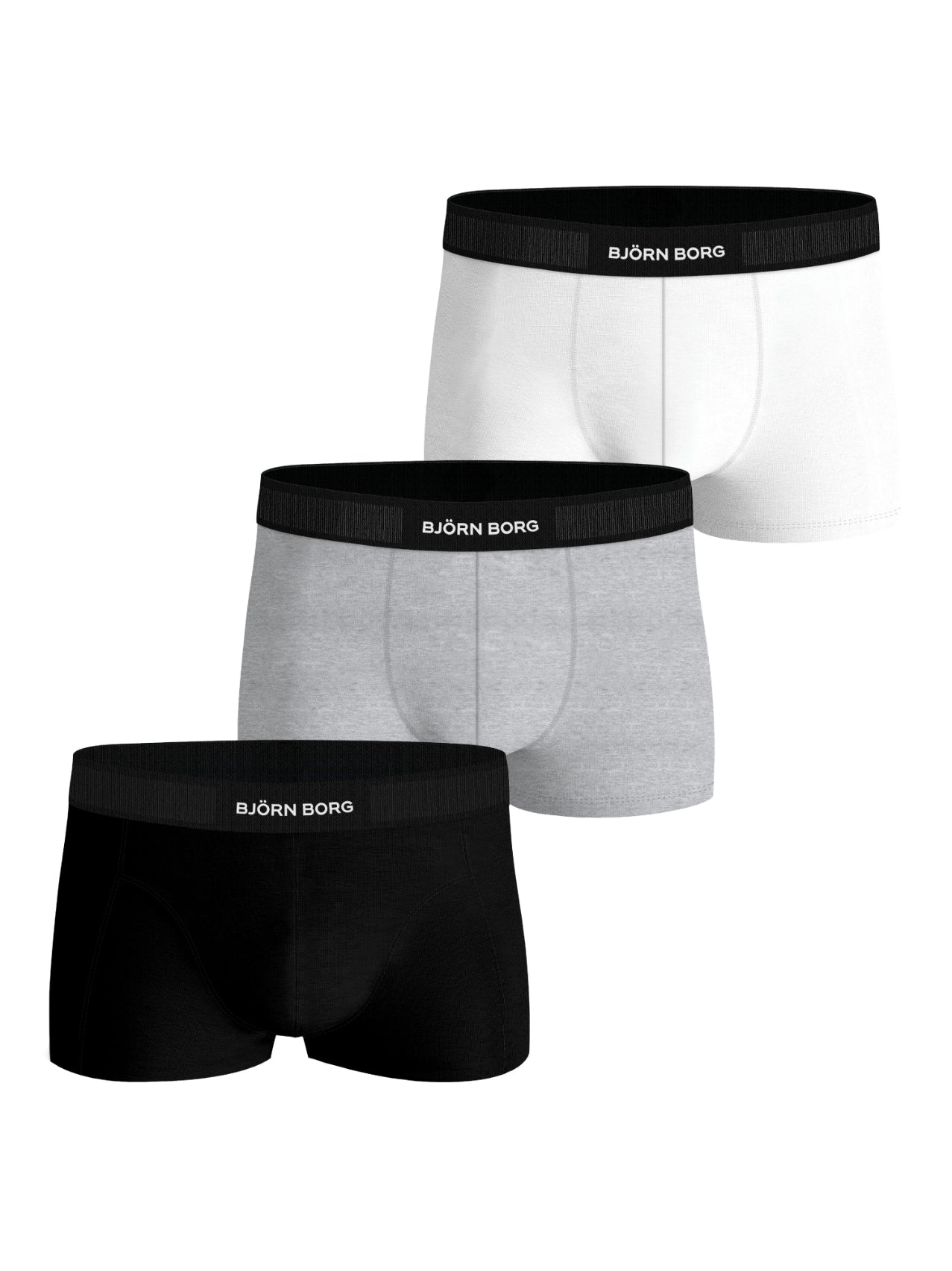 BJÖRN BORG Organic Cotton Stretch Trunk 3p Multipack 1