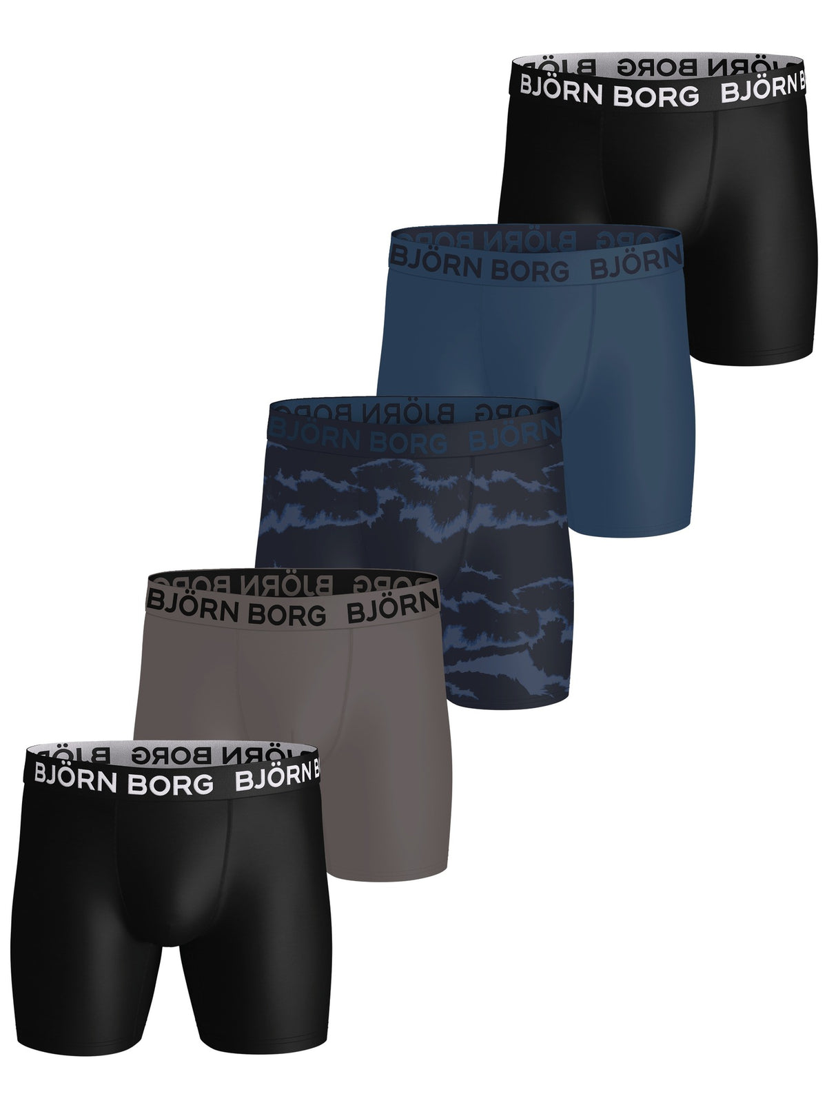 BJÖRN BORG Sports Microfiber Boxer 5p Multipack 1