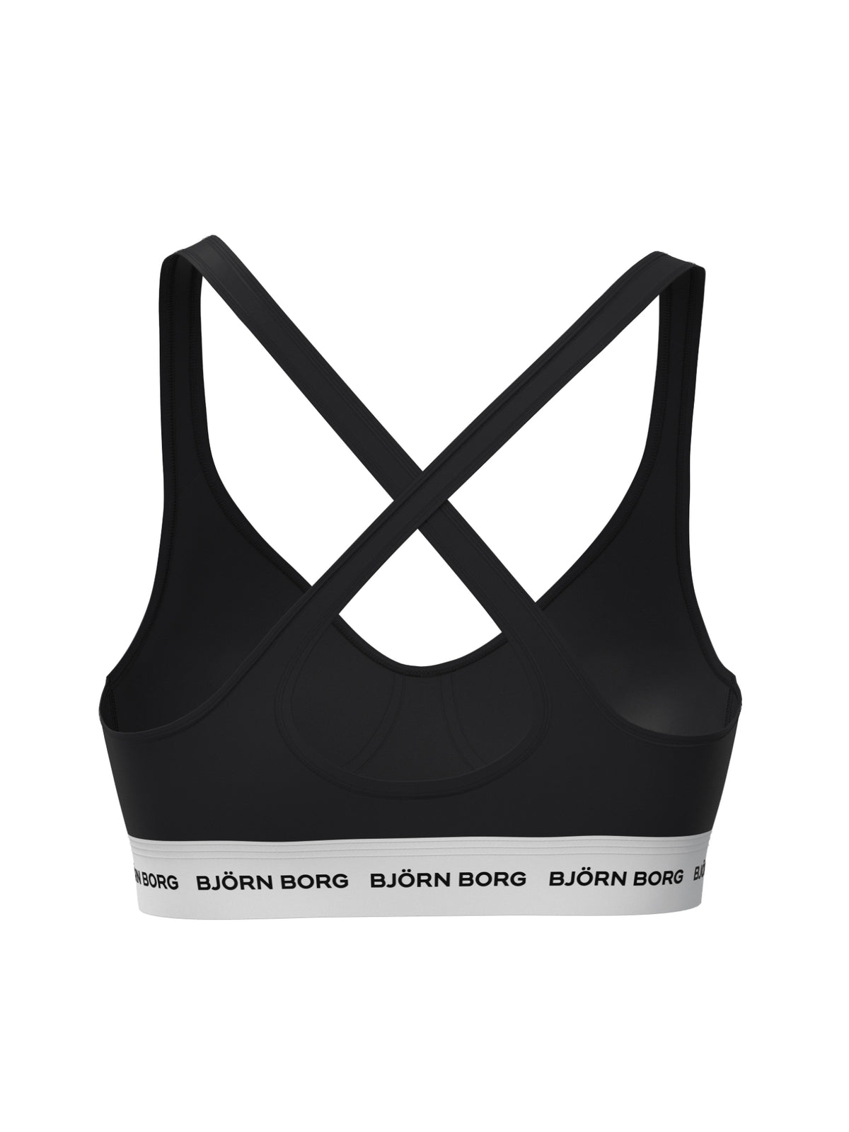 BJÖRN BORG Logo Bralette Black Beauty
