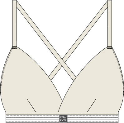 BJÖRN BORG Jessie Jazz Triangle Bra Birch