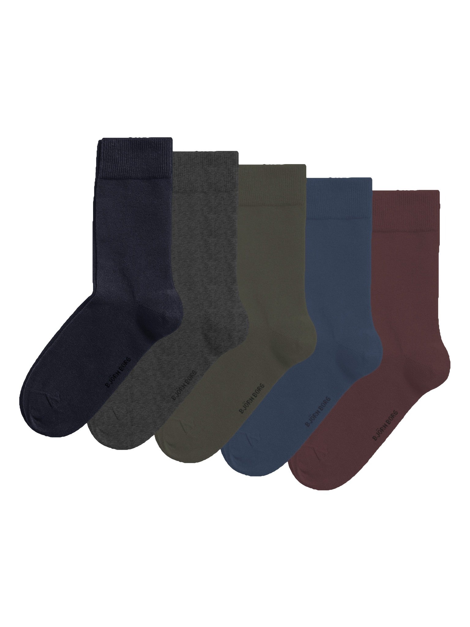 BJÖRN BORG Essential Ankle Sock 5p Multipack 1