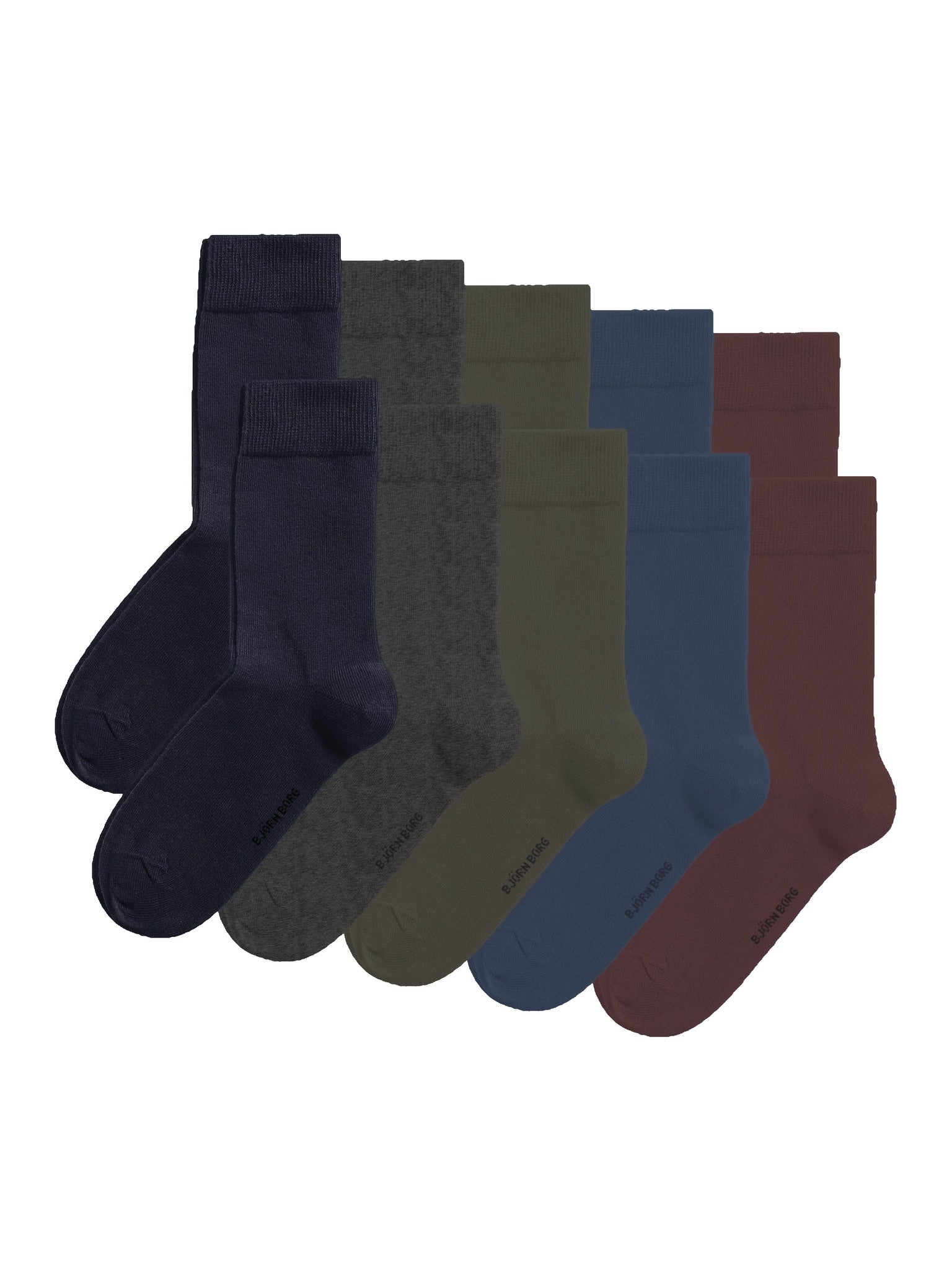 BJÖRN BORG Essential Ankle Sock 10p Multipack 1