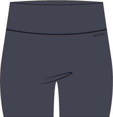 BJÖRN BORG Alice Soft Shorts Odyssey Gray