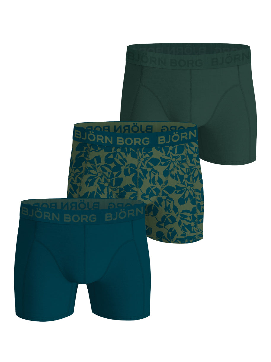 BJÖRN BORG Cotton Stretch Boxer 3p Multipack 3