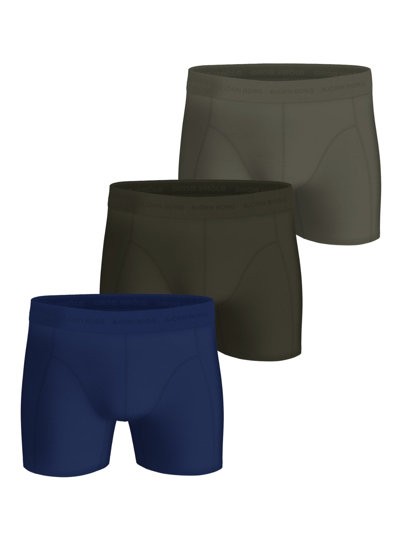 BJÖRN BORG Microfiber Boxer 3p Multipack 1