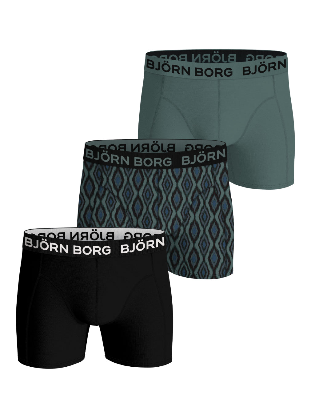 BJÖRN BORG Bamboo Cotton Blend Boxer 3p Multipack 2