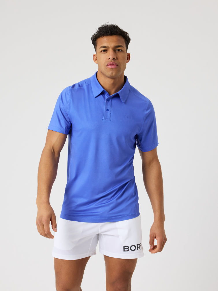 BJÖRN BORG Borg Sports Polo Shirt Amparo Blue