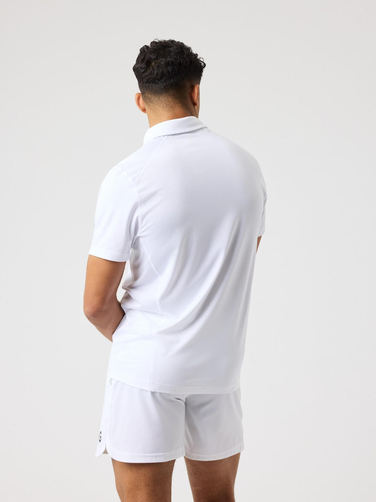 BJÖRN BORG Borg Sports Polo Shirt Brilliant White