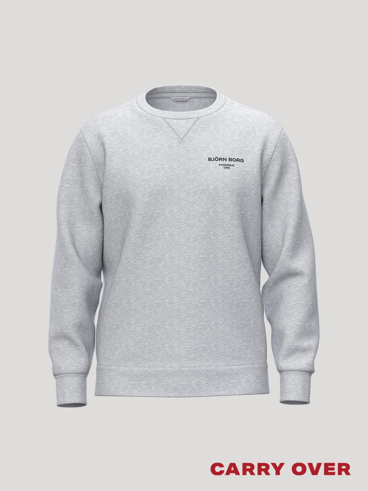 BJÖRN BORG Borg Essential 1 Sweatshirt Light Grey Melange