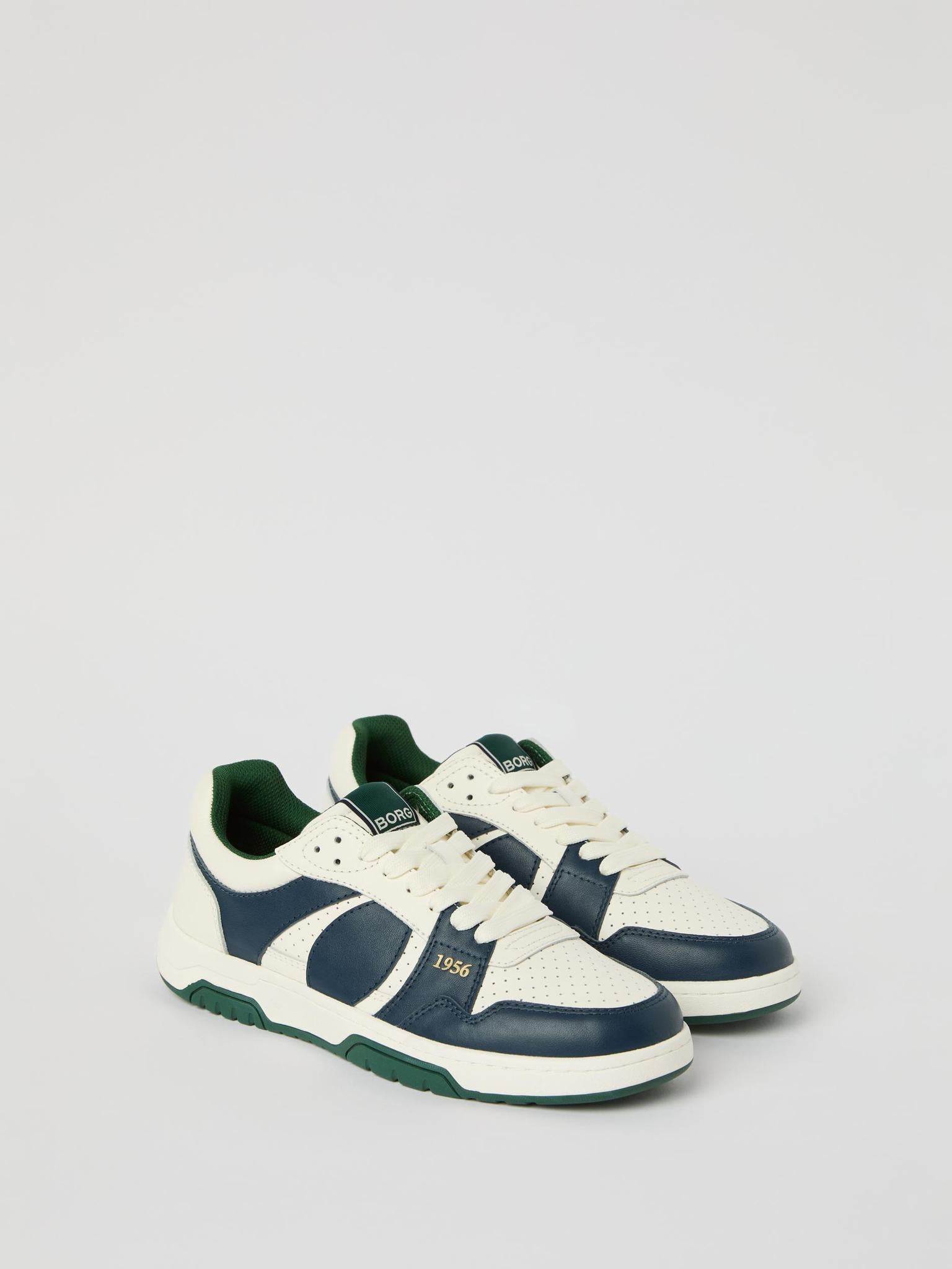 BJÖRN BORG Ollie LT Off White - Navy - Green