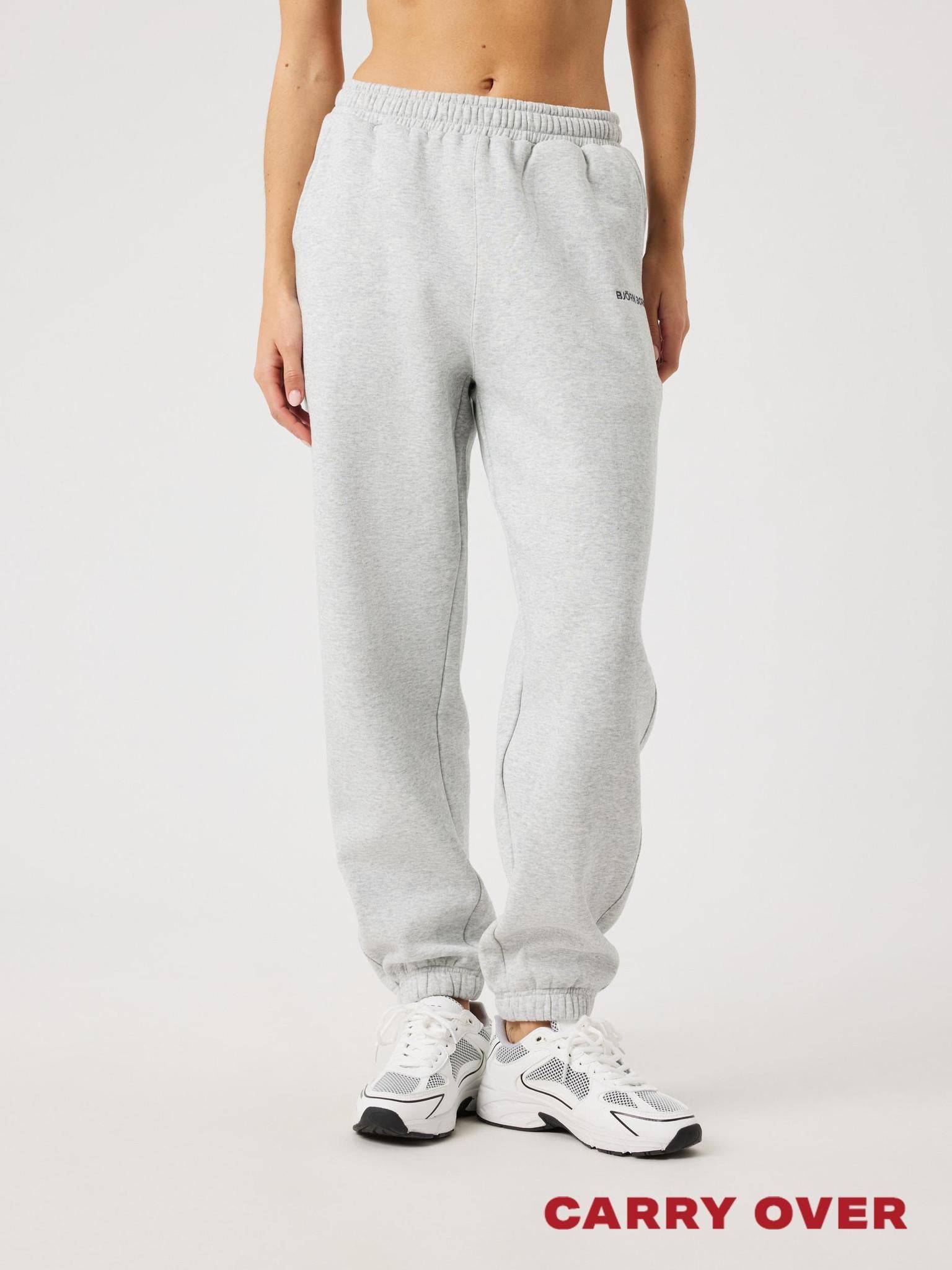BJÖRN BORG Borg Sweatpants Ultra Light Grey Melange