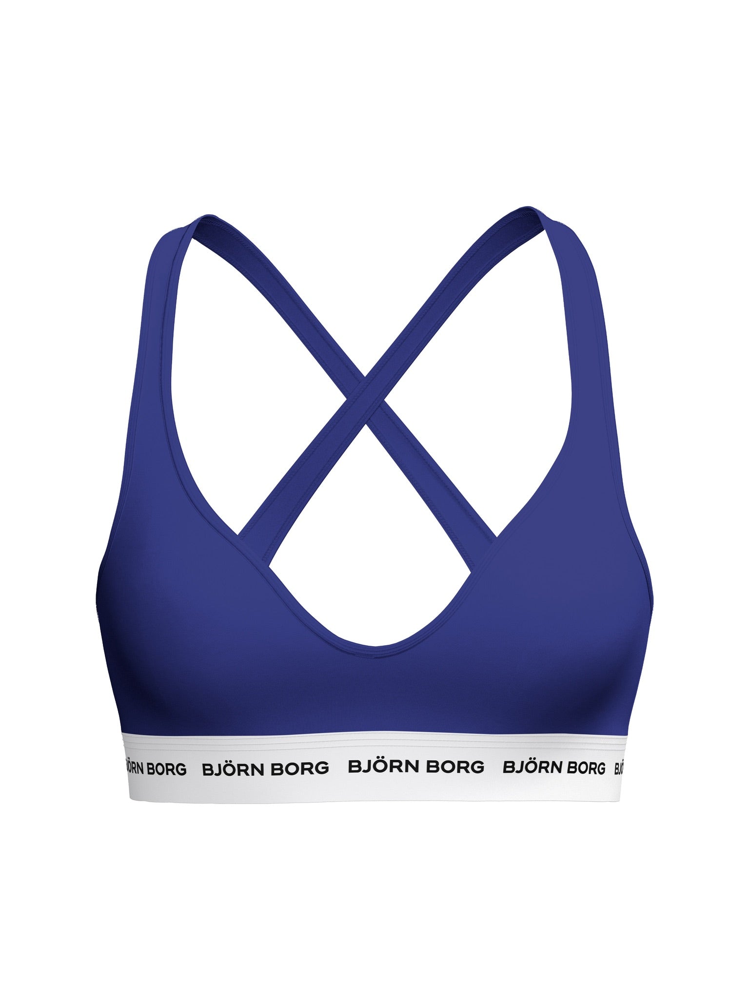 BJÖRN BORG Logo Bralette Clematis Blue