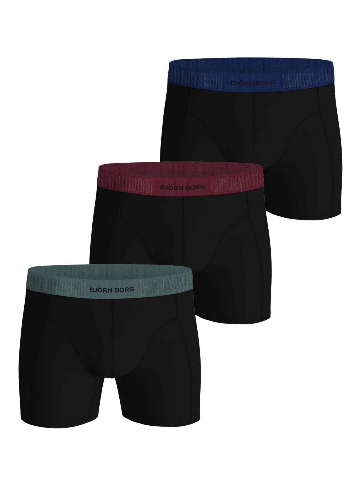 BJÖRN BORG Organic Cotton Stretch Boxer 3p Multipack 1