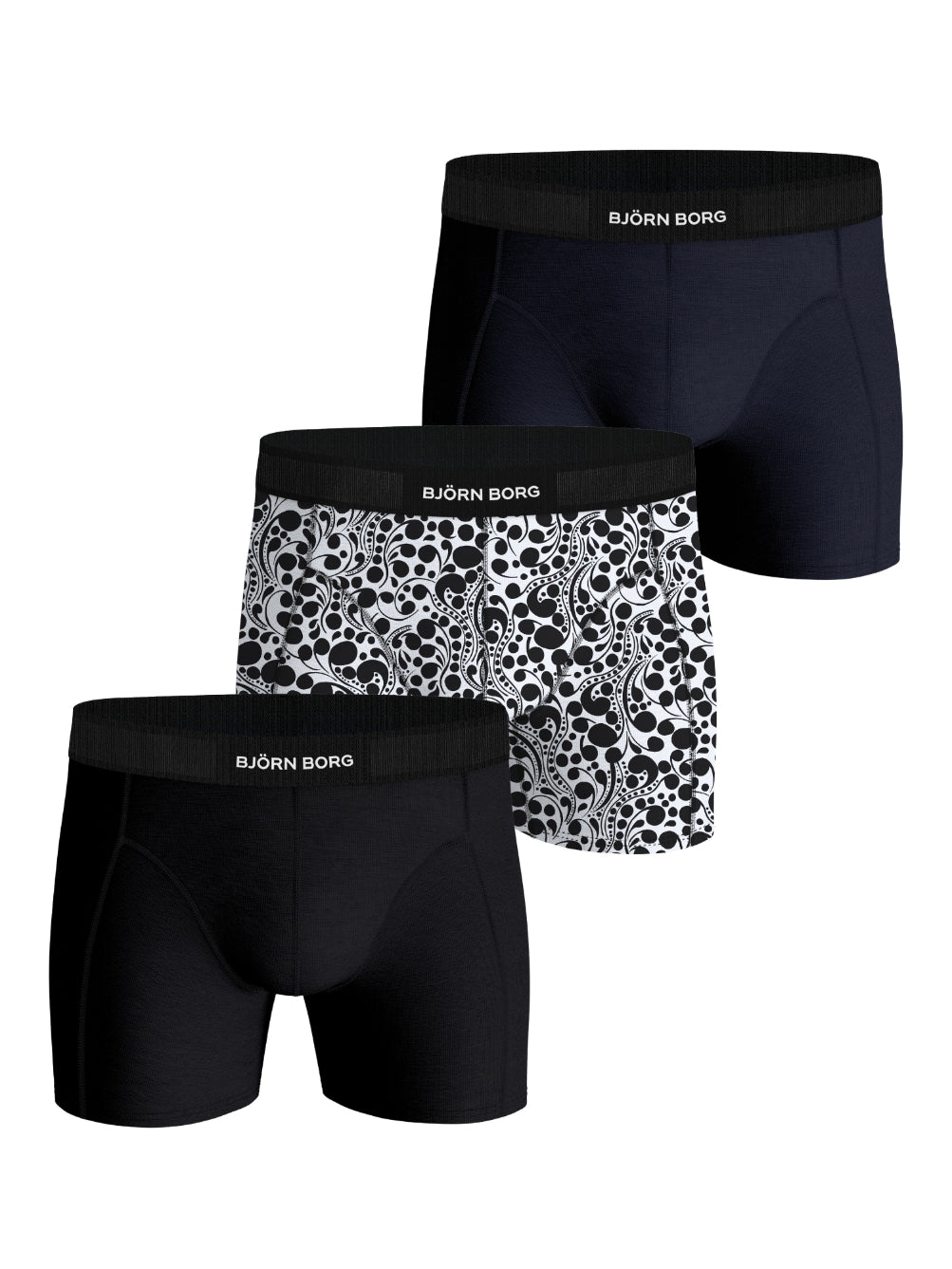 BJÖRN BORG Organic Cotton Stretch Boxer 3p Multipack 3