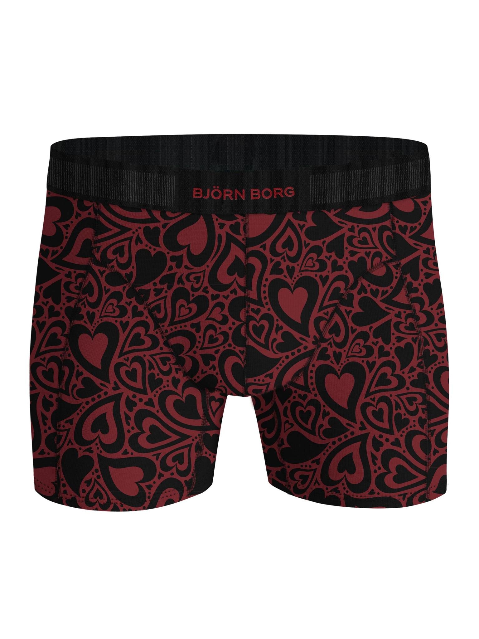 BJÖRN BORG Organic Cotton Stretch Boxer 1p BB Love 1
