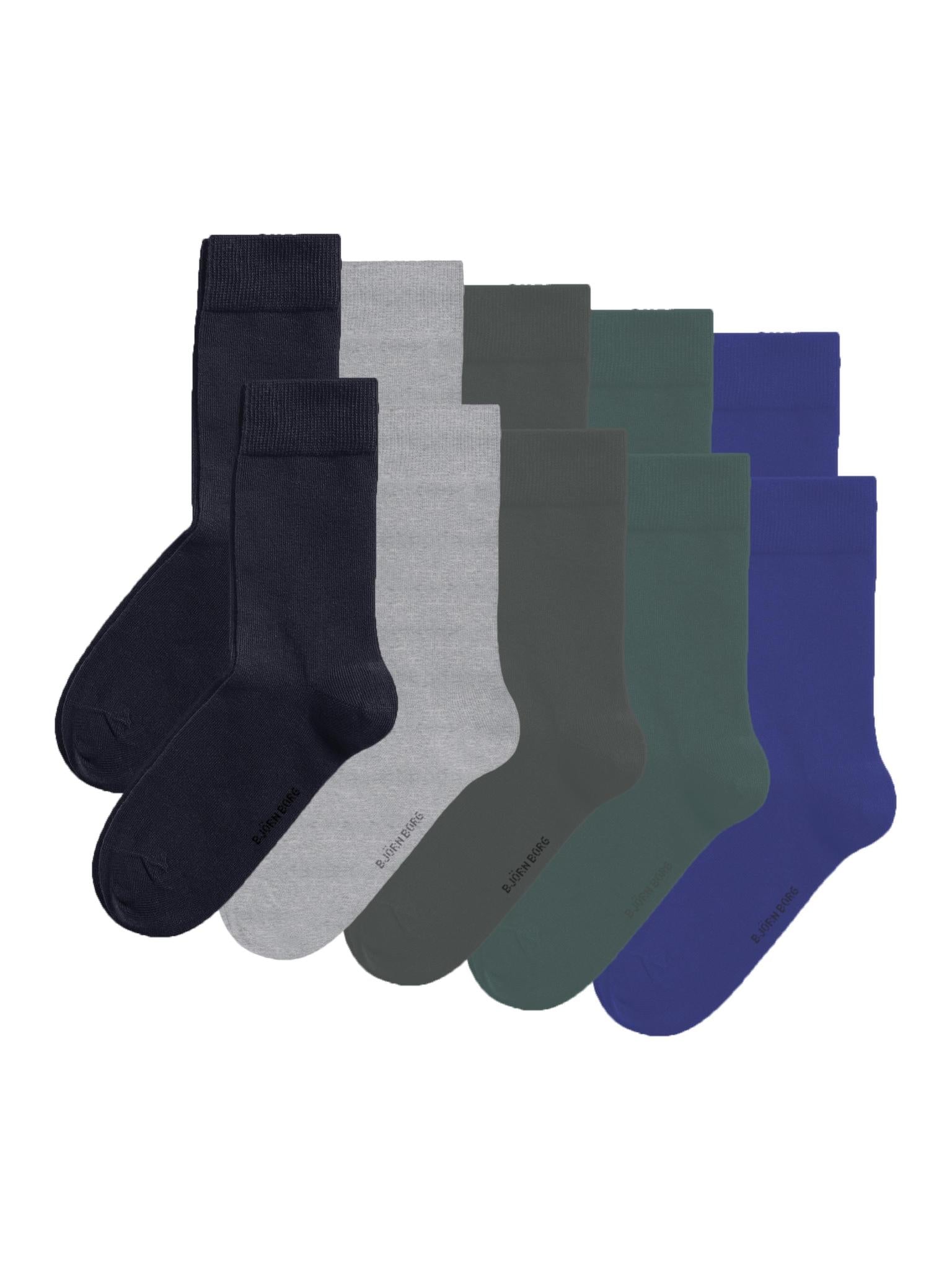 BJÖRN BORG Essential Ankle Sock 10p Multipack 1