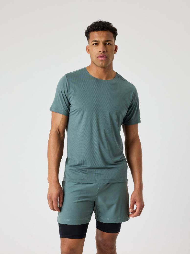 BJÖRN BORG Borg Feather T-shirt Balsam Green