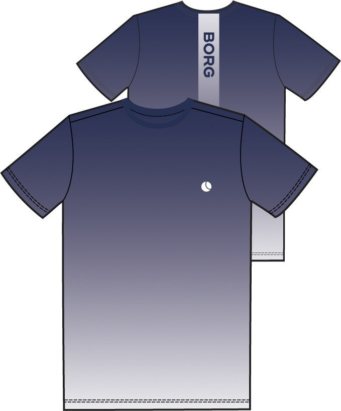 BJÖRN BORG Ace Printed T-shirt Bb Fading 4
