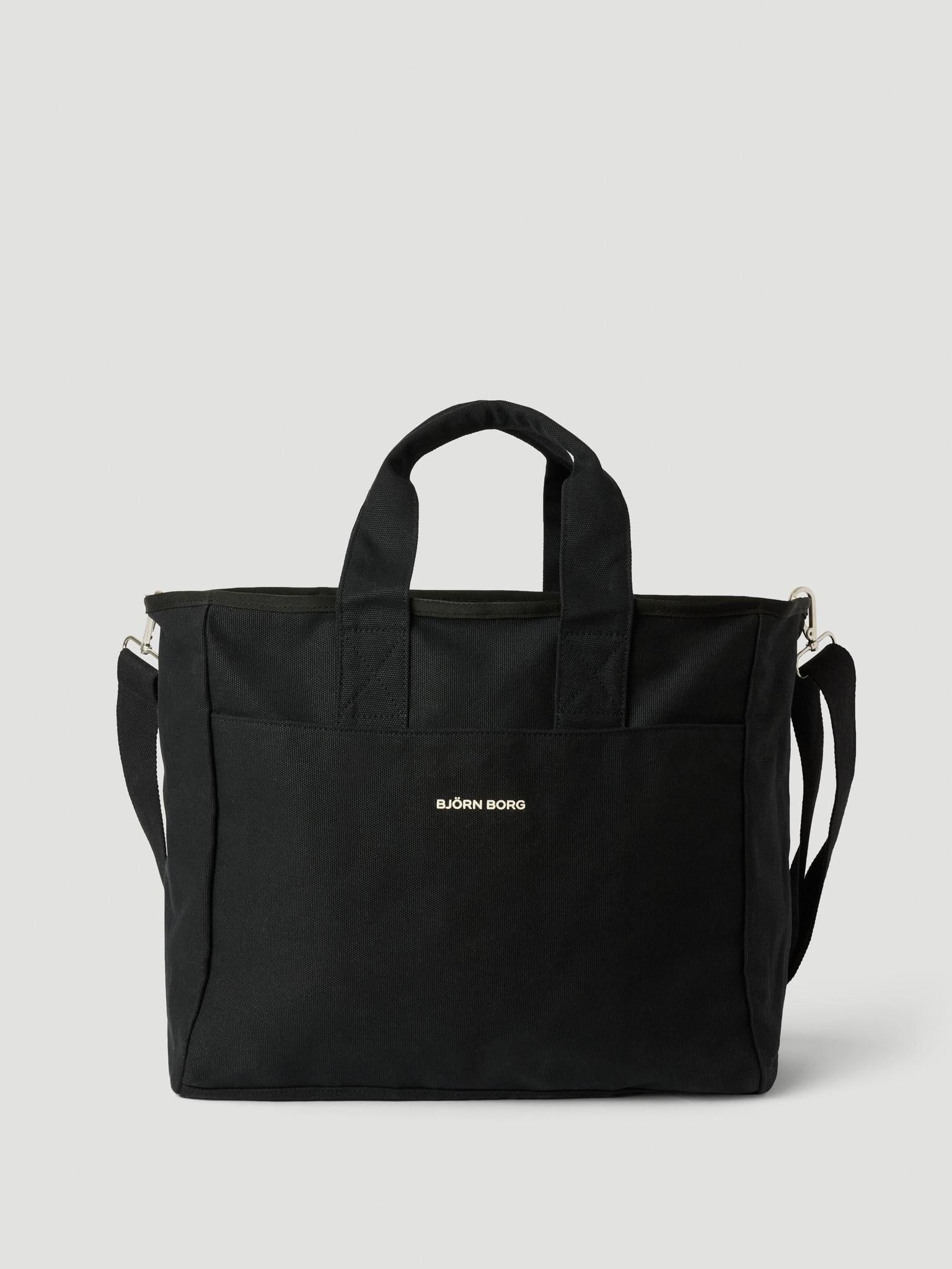 BJÖRN BORG Studio Canvas Tote 26l Black Beauty