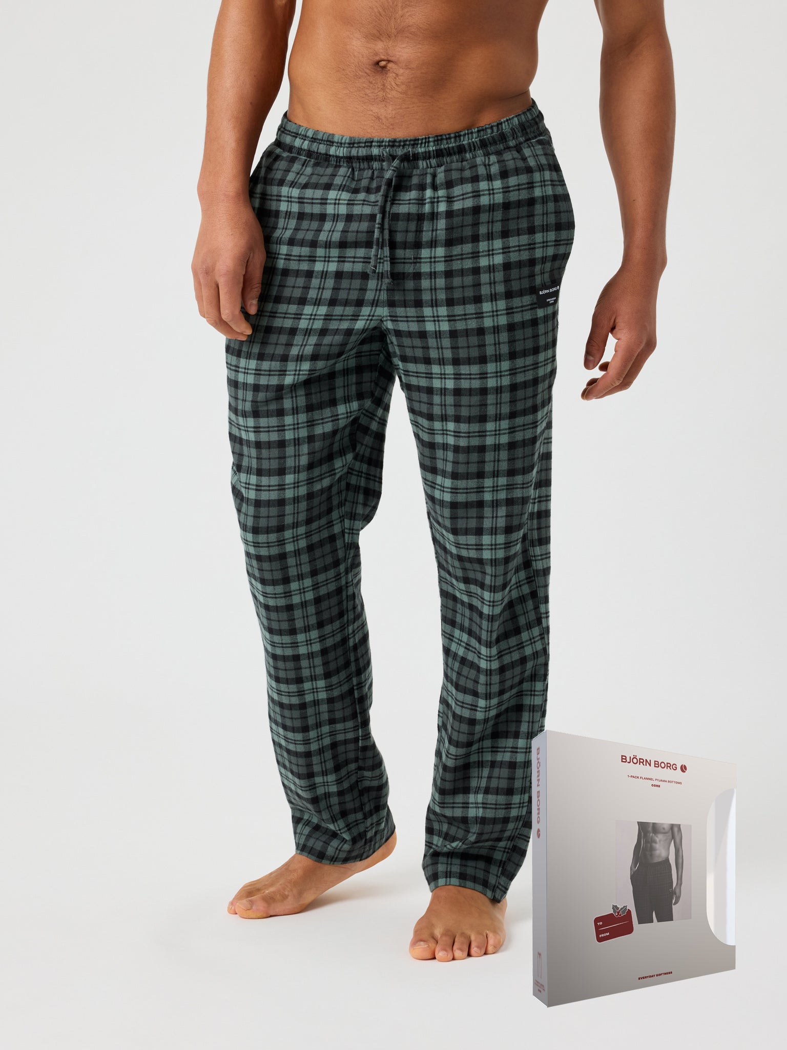 BJÖRN BORG Core Flannel Pyjama Pant 1p Multipack 1