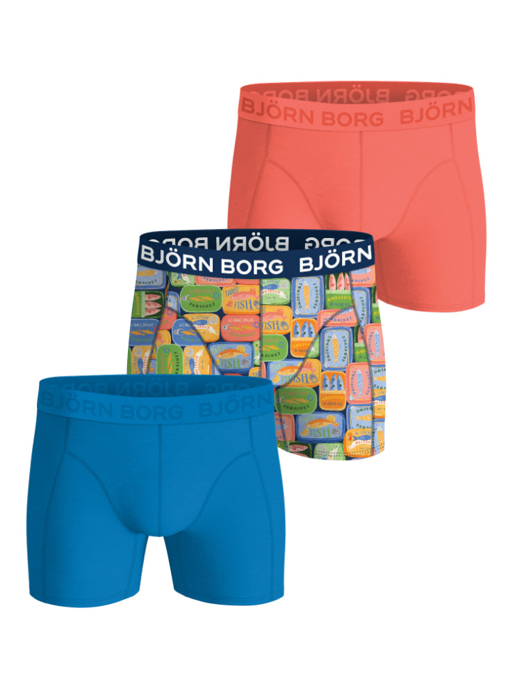 BJÖRN BORG Cotton Stretch Boxer 3p Multipack 6