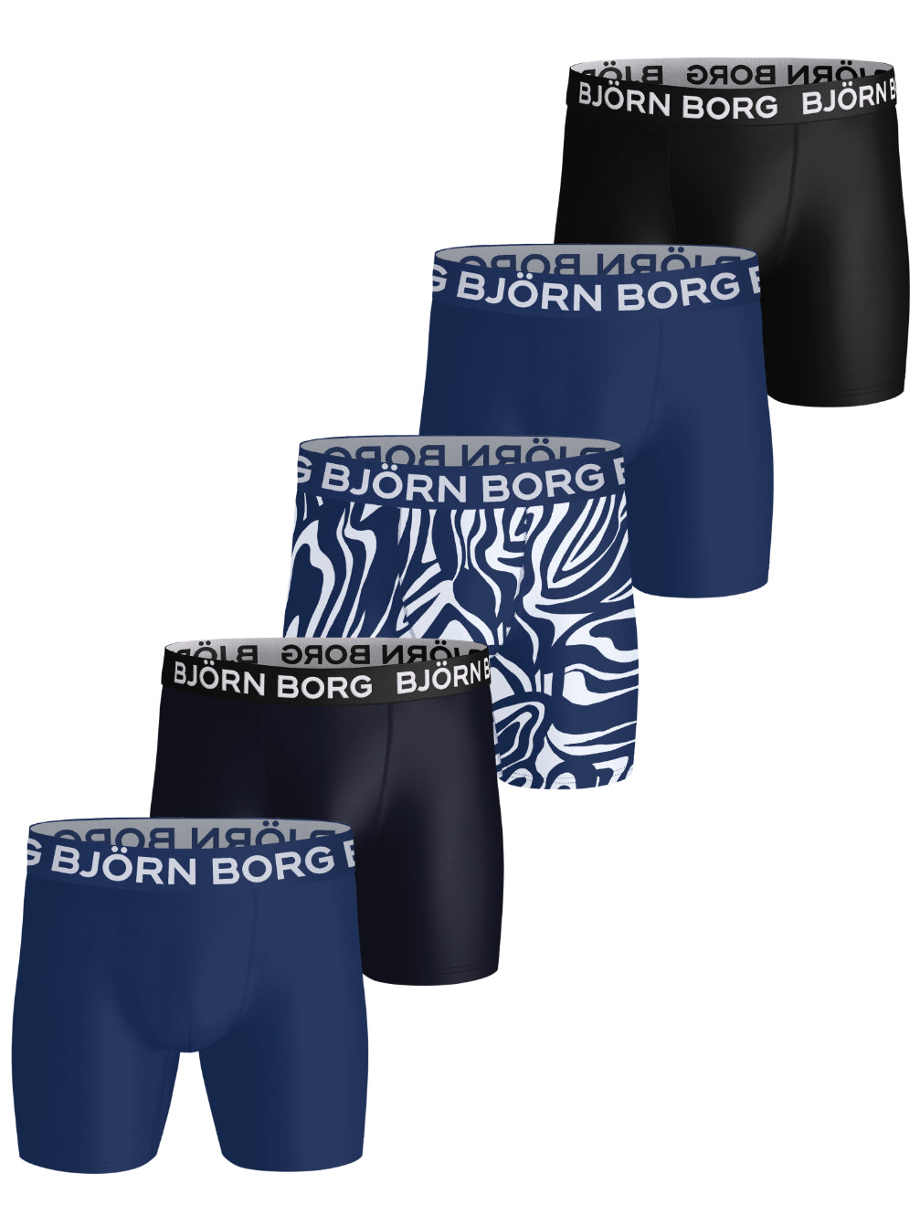 BJÖRN BORG Sports Microfiber Boxer 5p Multipack 1