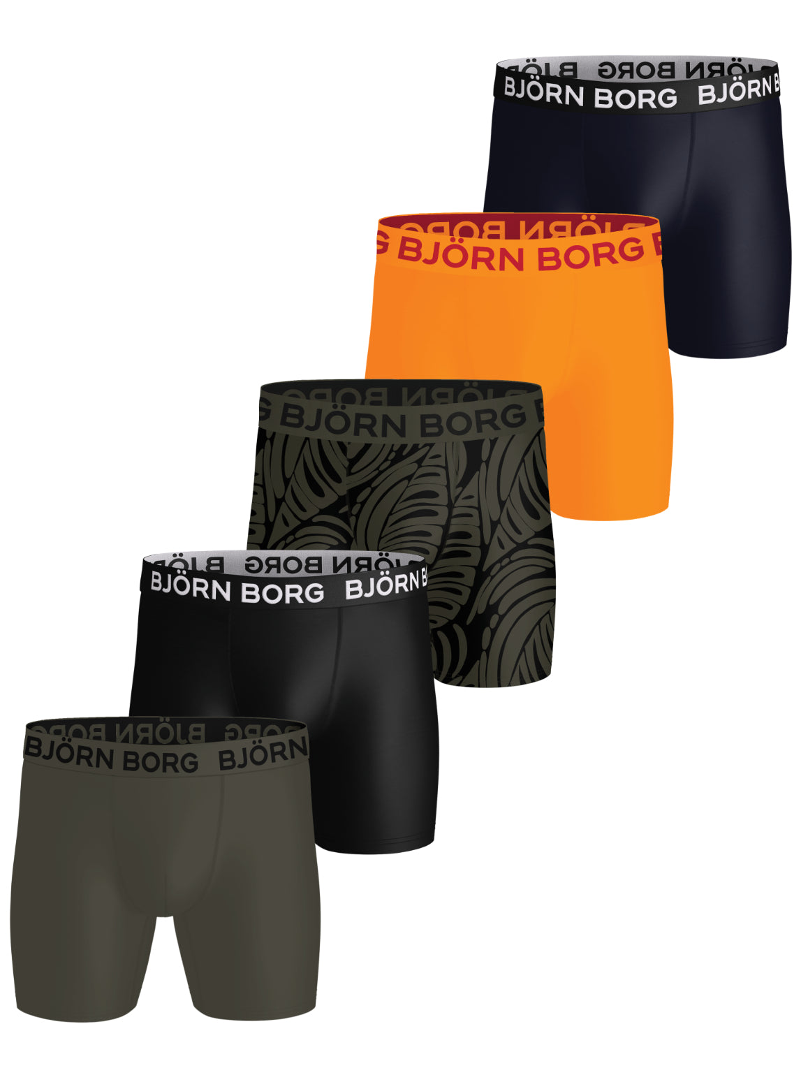 BJÖRN BORG Sports Microfiber Boxer 5p Multipack 2